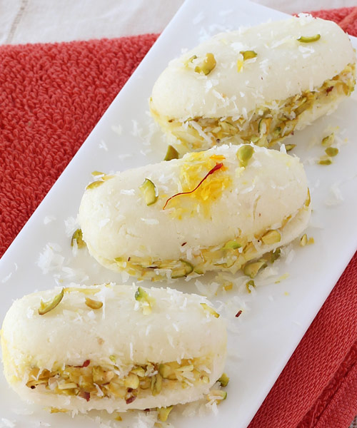 Bengali Chum Chum Mithai (sweet)