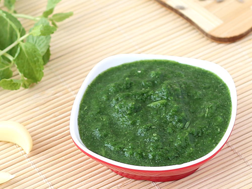 recipe for mint chutney indian style