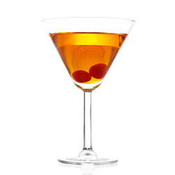 Southern Comfort Manhattan Cocktail