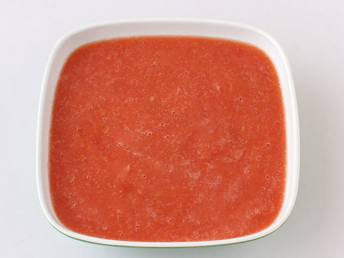 Tomato Puree Recipe With Step By Step Photos To Blanch Tomatos And Make Homemade Puree