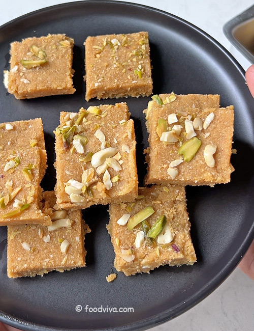 Almond FLour Sukhdi Banane Ki Vidhi