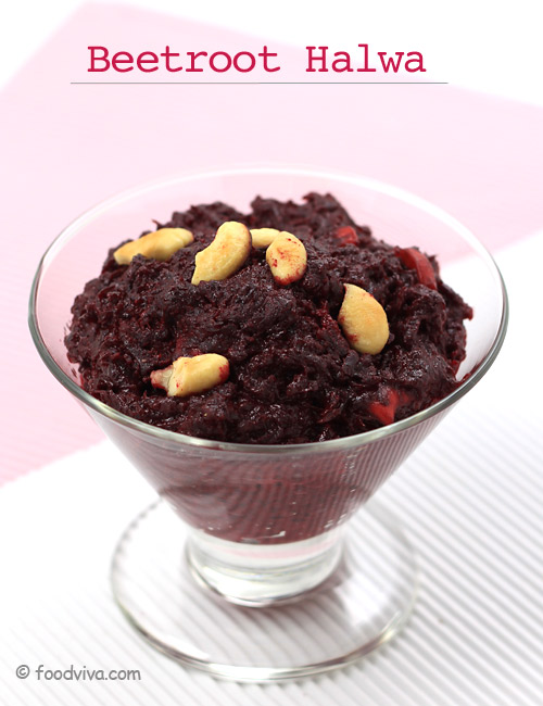 Easy Indian Dessert Beetroot Halwa