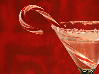 Candy Cane Martini