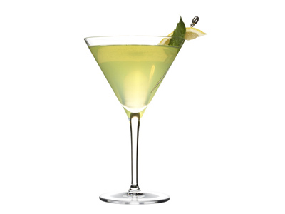 Lemon Basil Martini