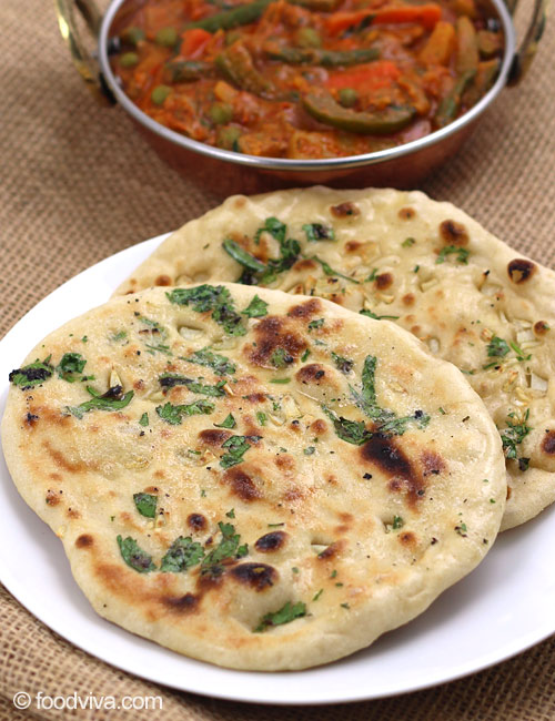 Garlic Naan Recipe using Stove Top