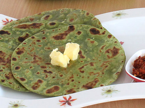 Palak Paratha Recipe