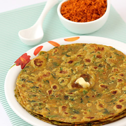 Vegetable Paratha
