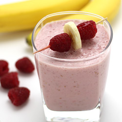 Raspberry Banana Smoothie