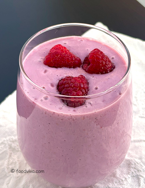 Silken Tofu Smoothie Recipe - With Pineapple Juice and Mixed Berries