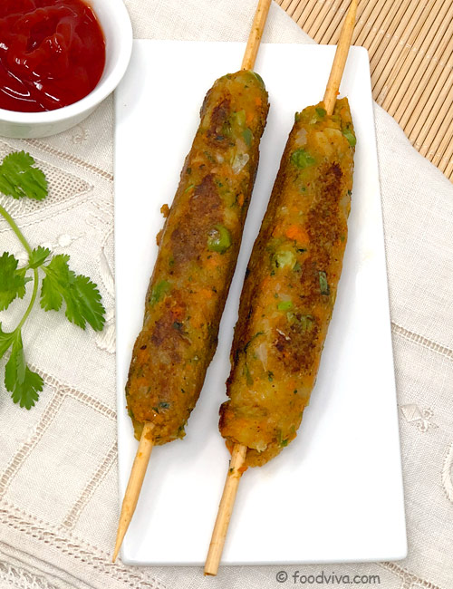 Veg 2025 seekh kebab