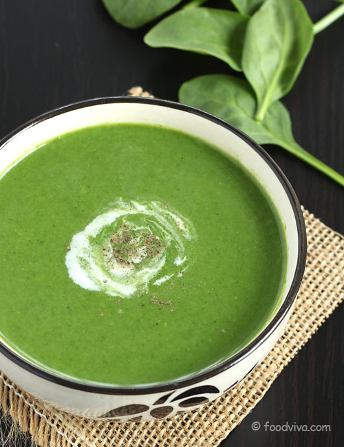 पालक सूप रेसिपी Palak Soup Recipe In Hindi Palak Ka Soup Banane Ki