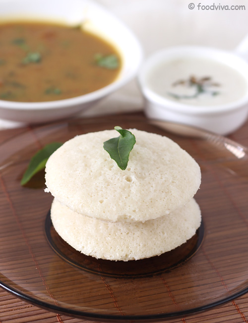 Rice and dhal Idli Recipe