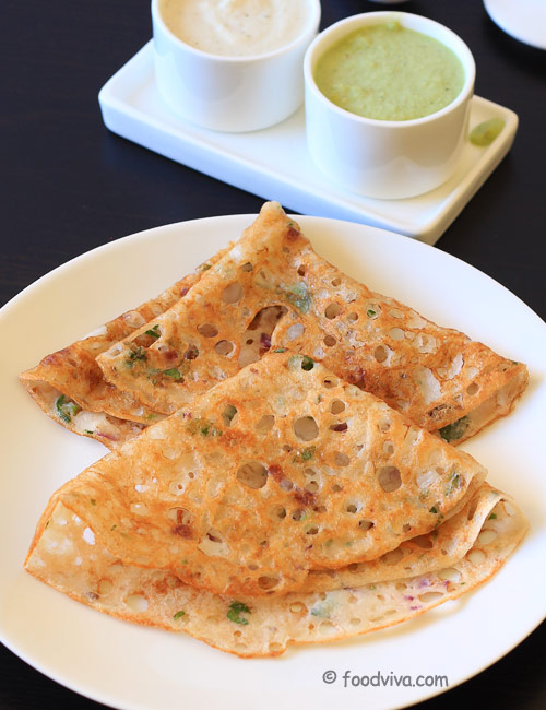 Onion Rava Dosa